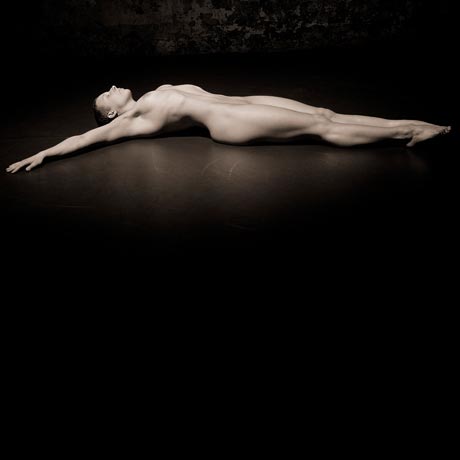 Naked dance and gymnastics