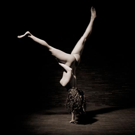 Naked dance and gymnastics