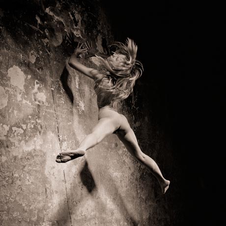 Naked dance and gymnastics