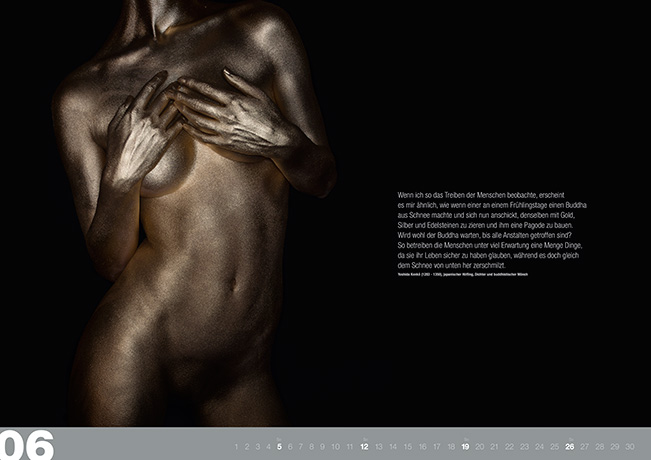 Gold Kalender 2016