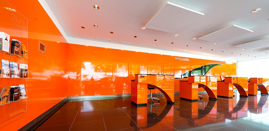 Um- und Ausbauten für Sixt im Auftrag der Firma Germerott Innenausbau GmbH & Co. KG