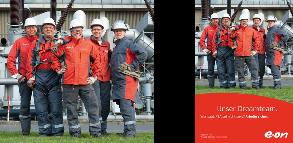 eon - Arbeite sicher.