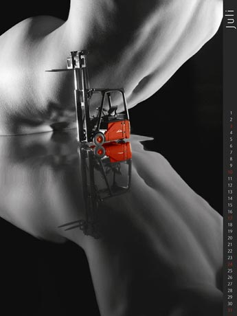 Gabelstapler Kalender 2011